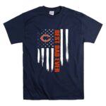 Chicago Bears Best Dad Ever American Flag T Shirt 7.jpg