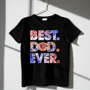 Chicago Bears Best Dad Ever Player Team 1 T Shirt.jpg