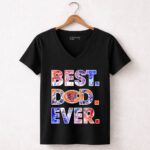 Chicago Bears Best Dad Ever Player Team 7 Womens V Neck.jpg