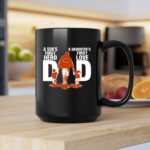 Chicago Bears Dad sons first hero daughters first love Mug 2.jpg
