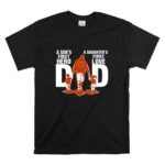 Chicago Bears Dad sons first hero daughters first love T Shirt 6.jpg