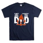 Chicago Bears Dad sons first hero daughters first love T Shirt 7.jpg