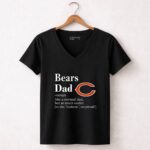 Chicago Bears Like A Normal Dad But So Much Cooler 7 Womens V Neck.jpg