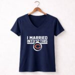 ChicagoBears I Married Into This 5 Womens V Neck.jpg