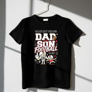 Dad And Son Football 1 T Shirt.jpg
