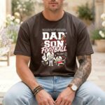 Dad And Son Football Comfort Colors T Shirt 1.jpg