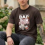 Dad And Son Football Comfort Colors T Shirt 5.jpg