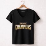 Dad Of Champions 7 Womens V Neck.jpg