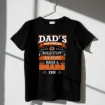 Dads Job Duties Build Fix Raise A Bears Fan Chicago Bears 1 T Shirt.jpg