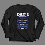 Dads Job Duties Build Fix Raise a New York Giants Fan 4 Long Sleeves.jpg