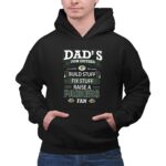 Dads Job Duties Build Stuff Fix Stuff Raise a Packers Fan Green Bay Packers 2 Hoodie.jpg