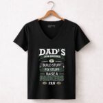 Dads Job Duties Build Stuff Fix Stuff Raise a Packers Fan Green Bay Packers 7 Womens V Neck.jpg
