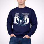 Dallas Cowboys Dad sons first hero daughters first love 3 Sweatshirt.jpg