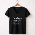 Dallas Cowboys Like A Normal Dad But So Much Cooler 7 Womens V Neck.jpg