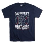 Daughters First Hero Baseball T Shirt 7.jpg