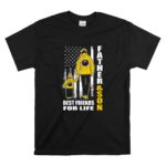 Father and Son Best Friends For Life Flag American T Shirt 6.jpg