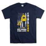 Father and Son Best Friends For Life Flag American T Shirt 7.jpg