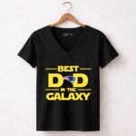 Galaxys Best Dad Featuring New England Patriots 7 Womens V Neck.jpg
