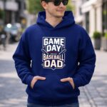 Game Day Baseball Dad 8 Hoodie.jpg