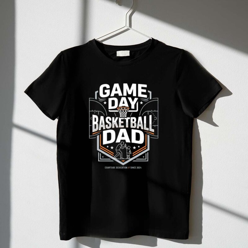 Game Day Basketball Dad 1 T Shirt.jpg
