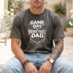 Game Day Basketball Dad Comfort Colors T Shirt 4.jpg
