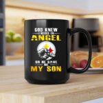 God Knew I Needed An Angel So He Gave Me My Son Steelers Mug 2.jpg