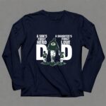 Green Bay Packer Dad a sons first hero a daughters first love 6 Long Sleeves.jpg