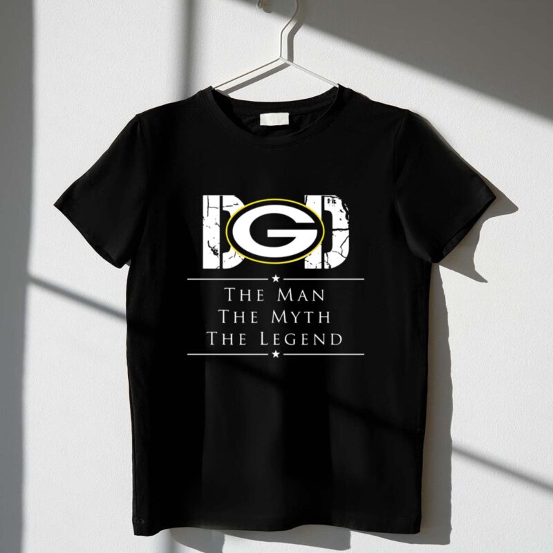 Green Bay Packers Dad The Man The Myth The Legend 1 T Shirt.jpg