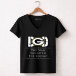 Green Bay Packers Dad The Man The Myth The Legend 7 Womens V Neck.jpg