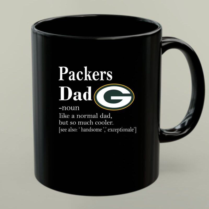 Green Bay Packers Like A Normal Dad But So Much Cooler 1 mug.jpg