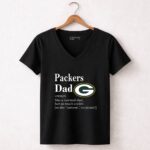 Green Bay Packers Like A Normal Dad But So Much Cooler 7 Womens V Neck.jpg