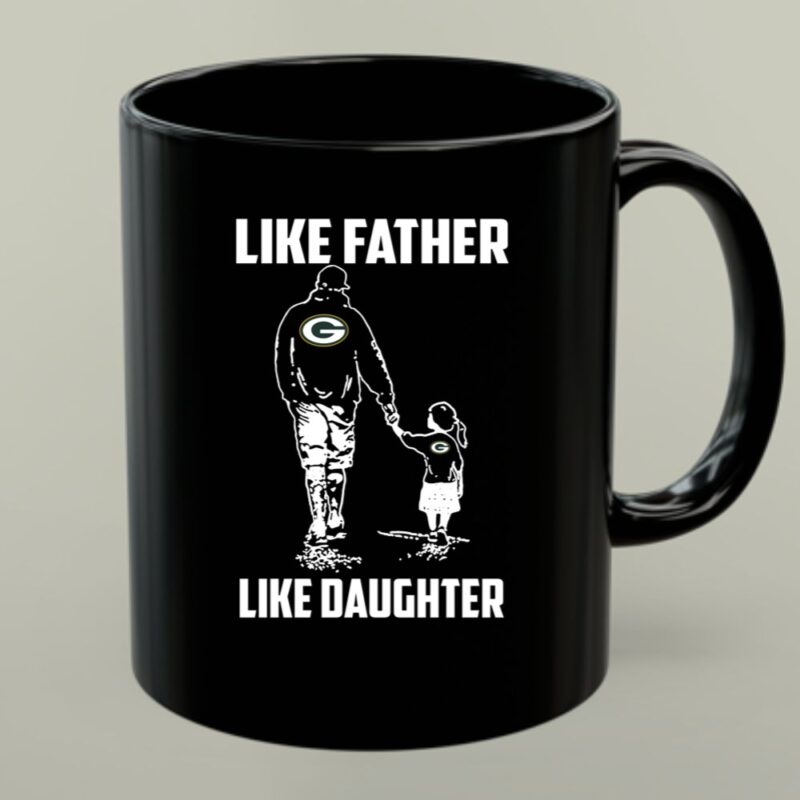 Green Bay Packers Like Father Like Daughter 1 mug.jpg
