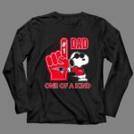 Happy Snoopy New England Patriot 1 DAD One Of A Kind 4 Long Sleeves.jpg