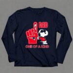 Happy Snoopy New England Patriot 1 DAD One Of A Kind 6 Long Sleeves.jpg