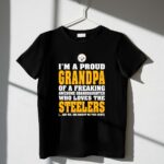 Im20A20Proud20Grandpa20Of20A20Freaking20Awesome20Granddaughter20Who20Loves20The20Steelers 1 T Shirt.jpg
