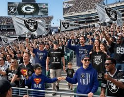 Las Vegas Raiders Dad Merchandise Banner