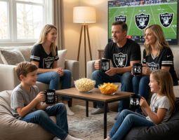 Las Vegas Raiders Dad Mug Banner