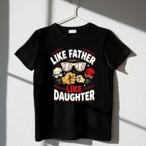 Like Father Like Daughter Baseball 1 T Shirt.jpg