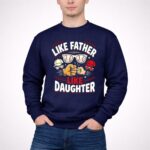 Like Father Like Daughter Baseball 3 Sweatshirt.jpg