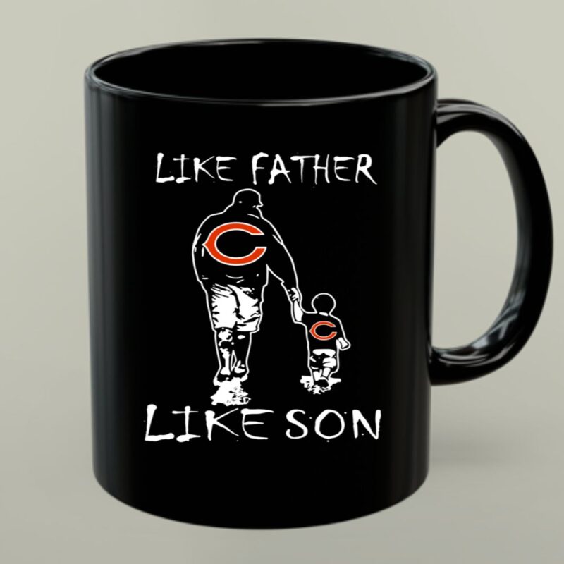 Like Father Like Son Chicago Bears Matching Outfits Mug 1.jpg