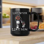 Like Father Like Son Chicago Bears Matching Outfits Mug 2.jpg