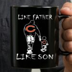 Like Father Like Son Chicago Bears Matching Outfits Mug 3.jpg