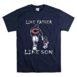 Like Father Like Son Chicago Bears Matching Outfits T Shirt 7.jpg