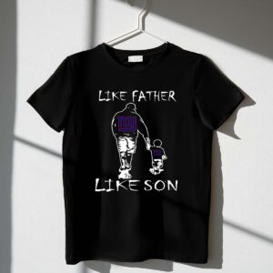Like Father Like Son New York Giants Family Pride 1 T Shirt.jpg