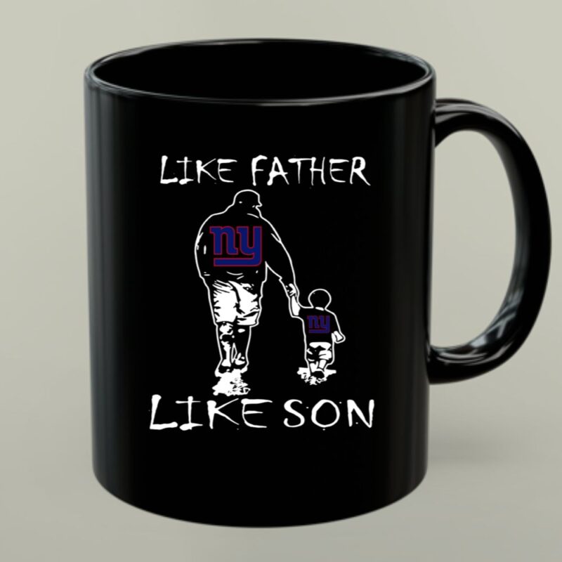 Like Father Like Son New York Giants Family Pride 1 mug.jpg