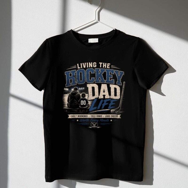 Living The Hockey Dad Life 1 T Shirt.jpg