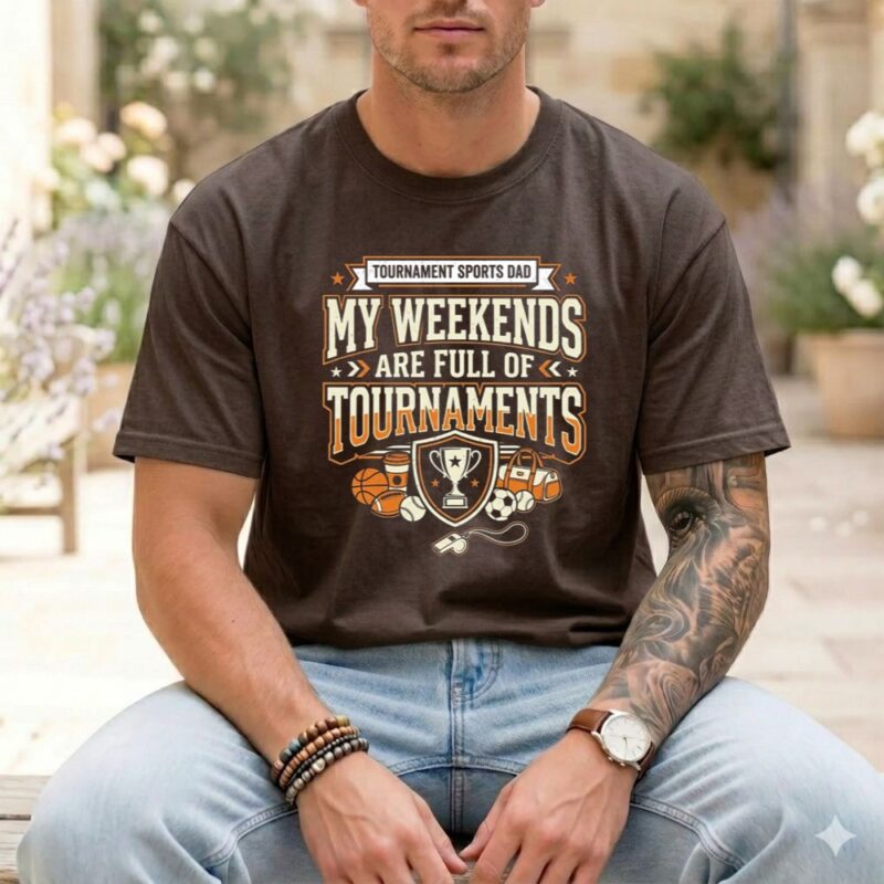 My Weekends Are Full Of Tournaments Comfort Colors T Shirt 1.jpg