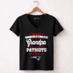 Never Underestimate A Grandpa Who Is Also A Patriots Fan 7 Womens V Neck.jpg