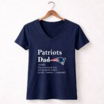 New England Patriots Like A Normal Dad But So Much Cooler 5 Womens V Neck.jpg