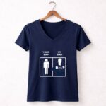 New England Patriots Your Dad My Dad 5 Womens V Neck.jpg